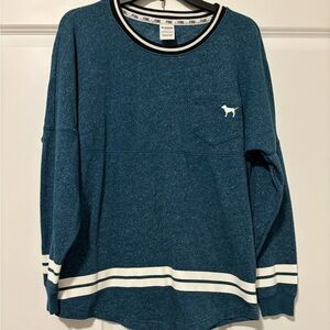 2/$30 Pink Victoria’s Secret Jersey Long Sleeve Top Size Small